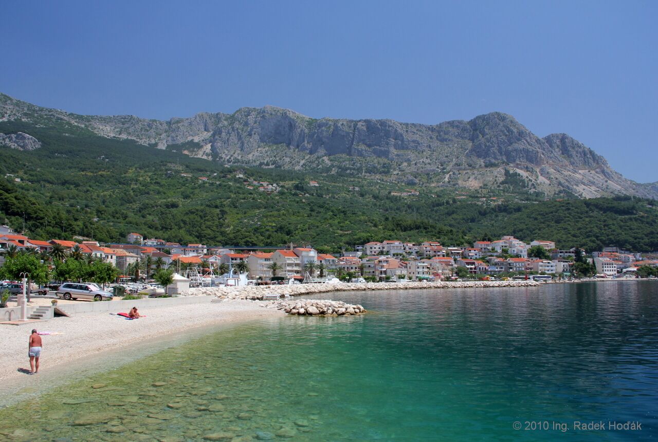 Podgora - Chorvatsko - pláž