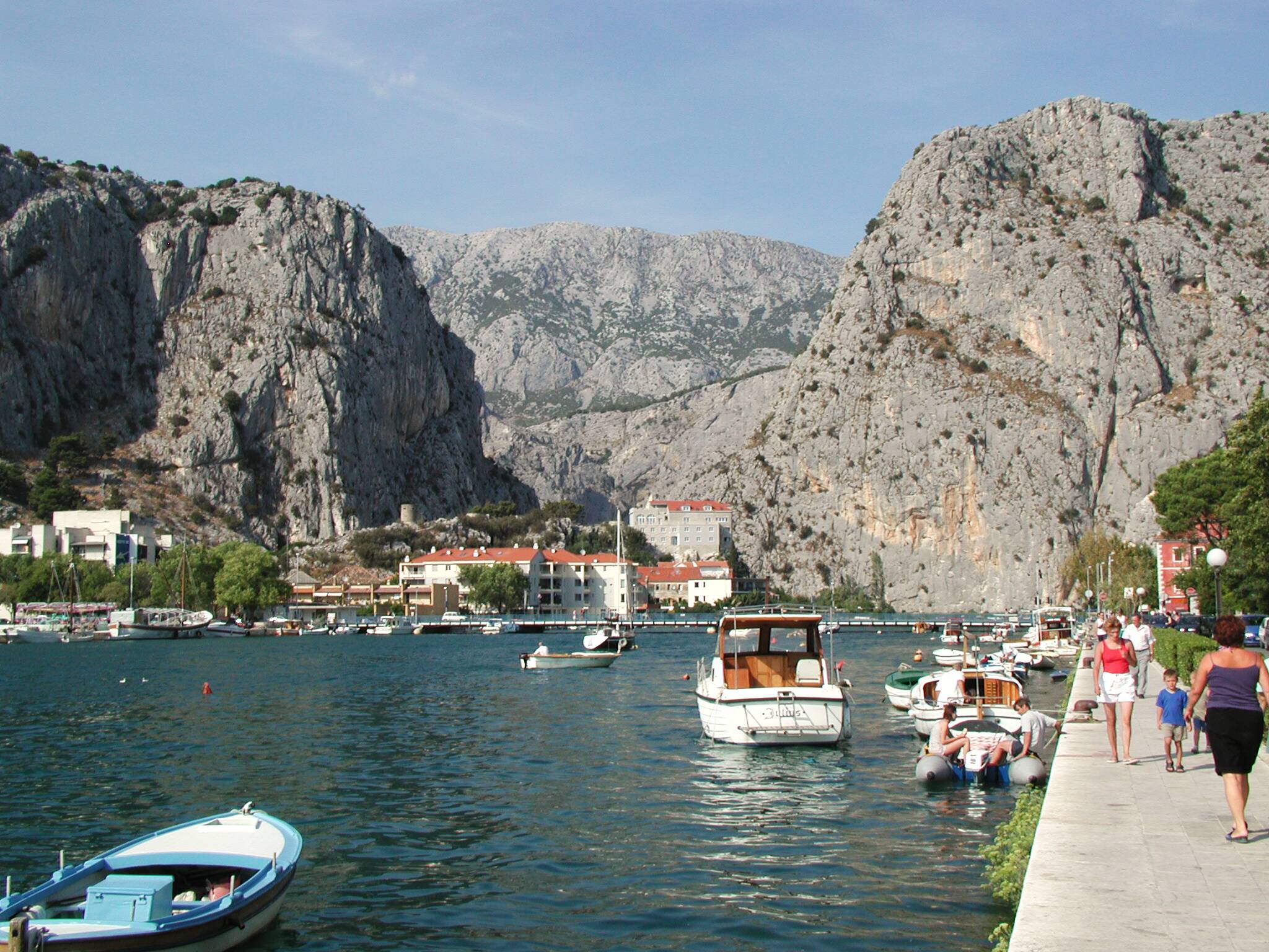 Omiš - soutěska na Cetině